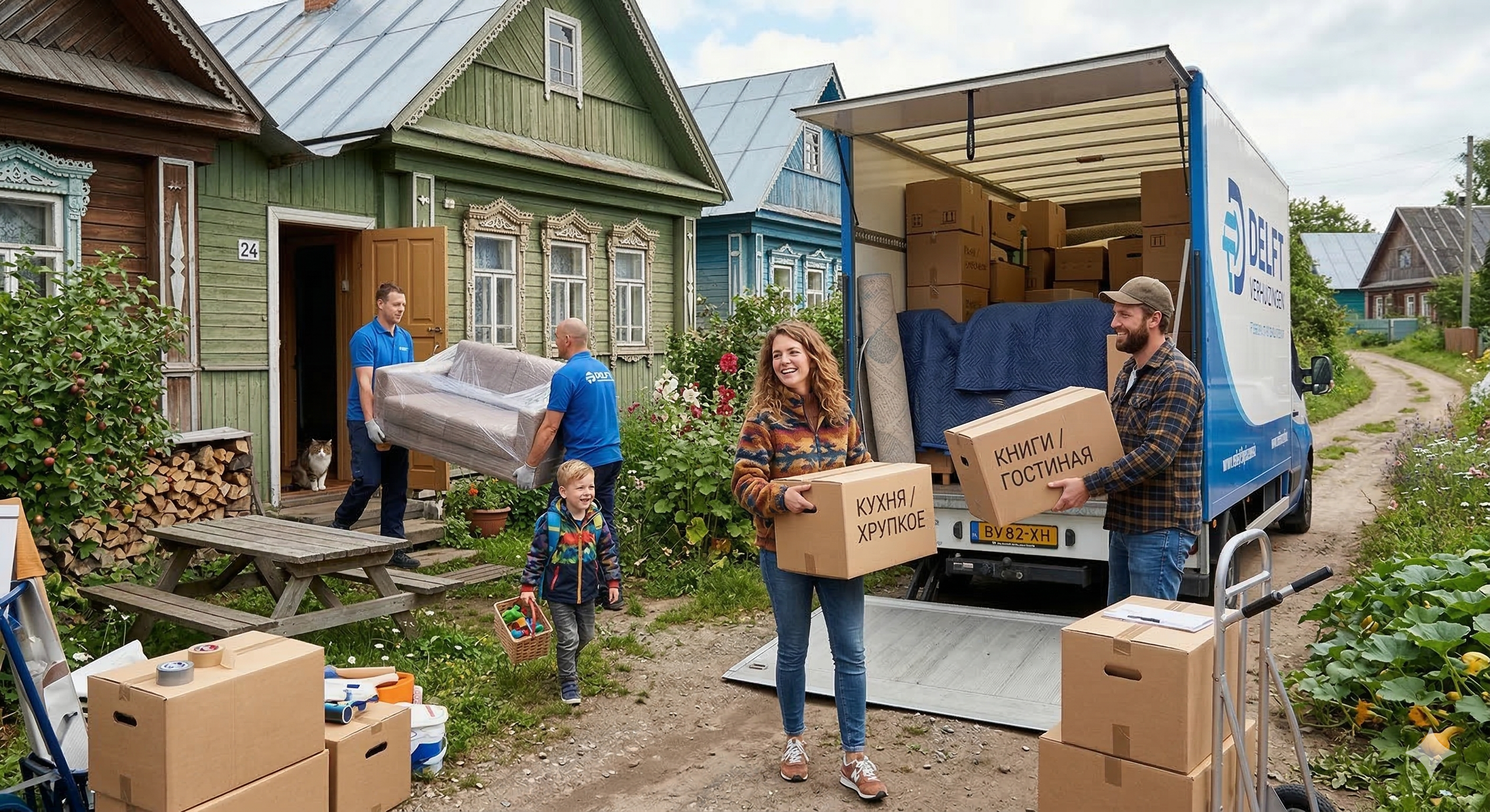 Дачные переезды