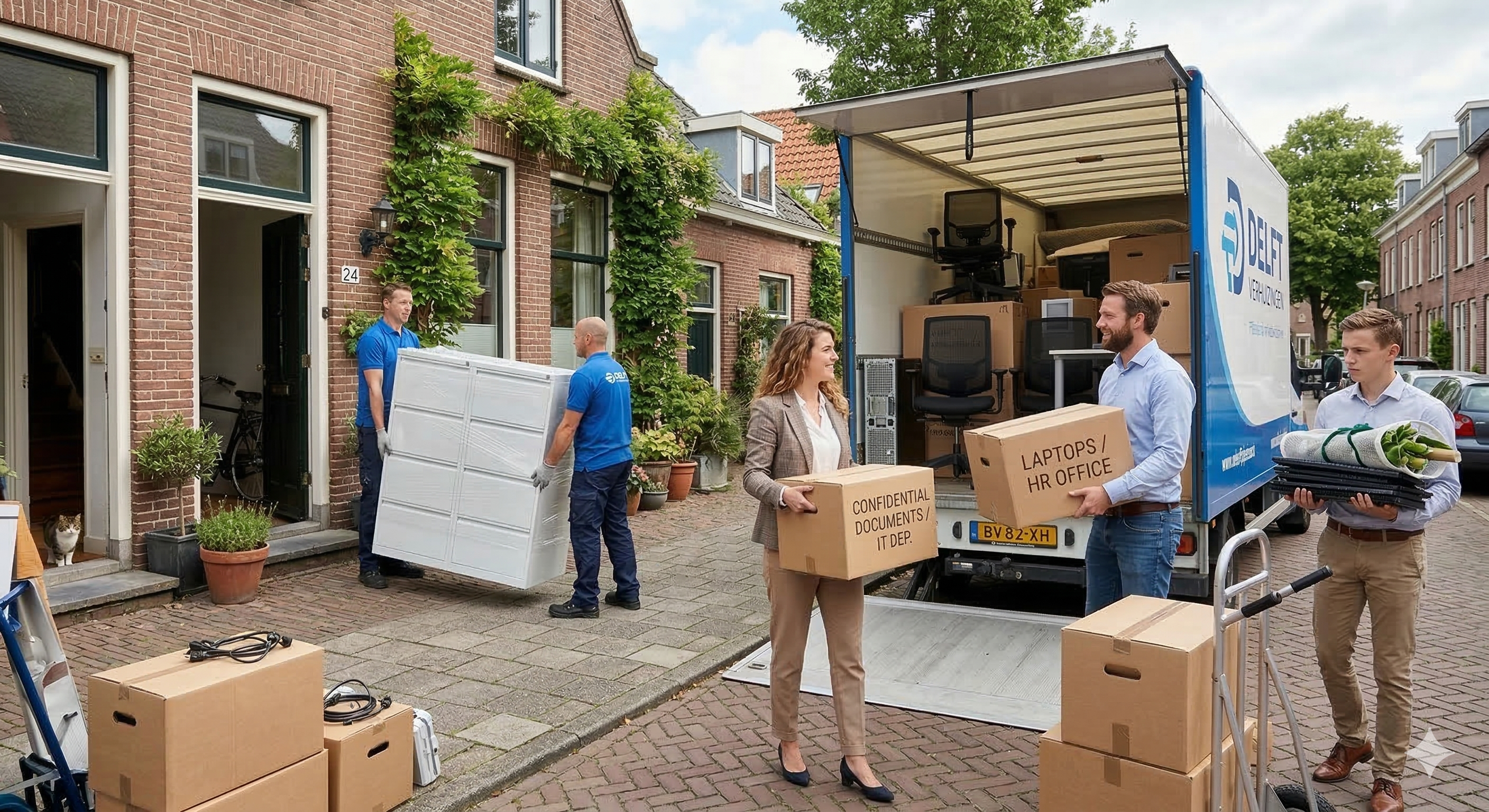 Грузовик на дороге